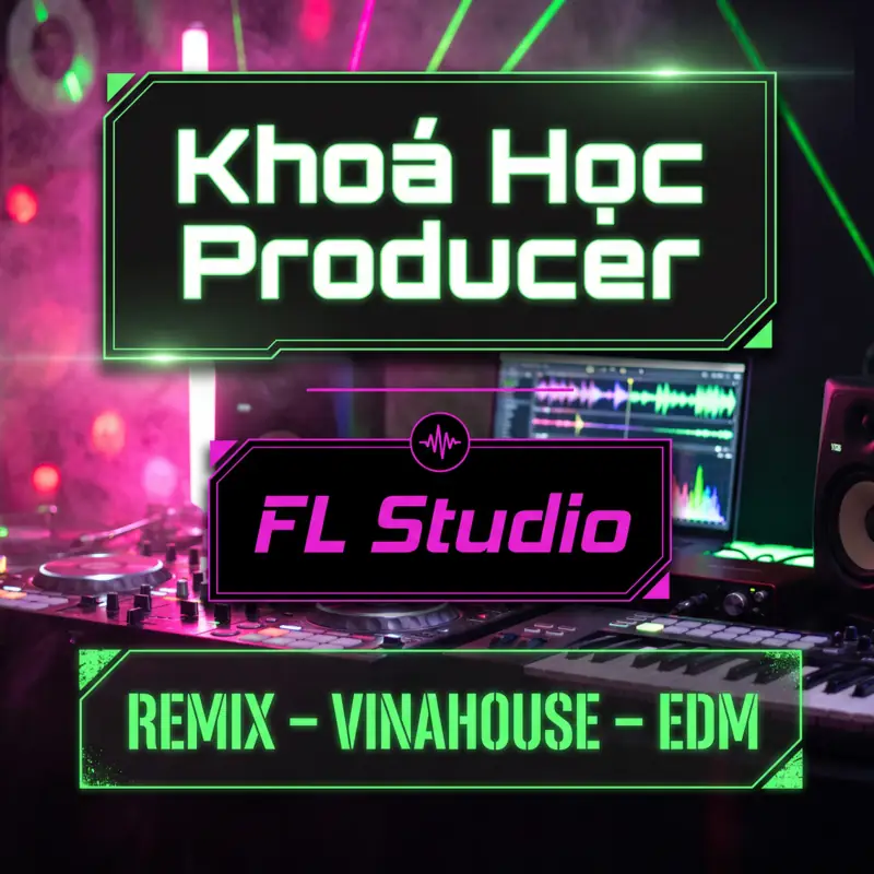 Khoá học Producer FL Studio — Remix, Vinahouse, EDM