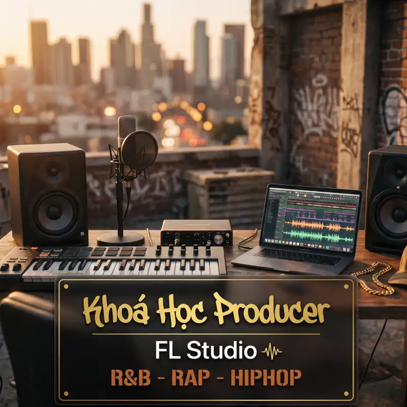 Khoá học Producer FL Studio — R&B, Rap, Hiphop