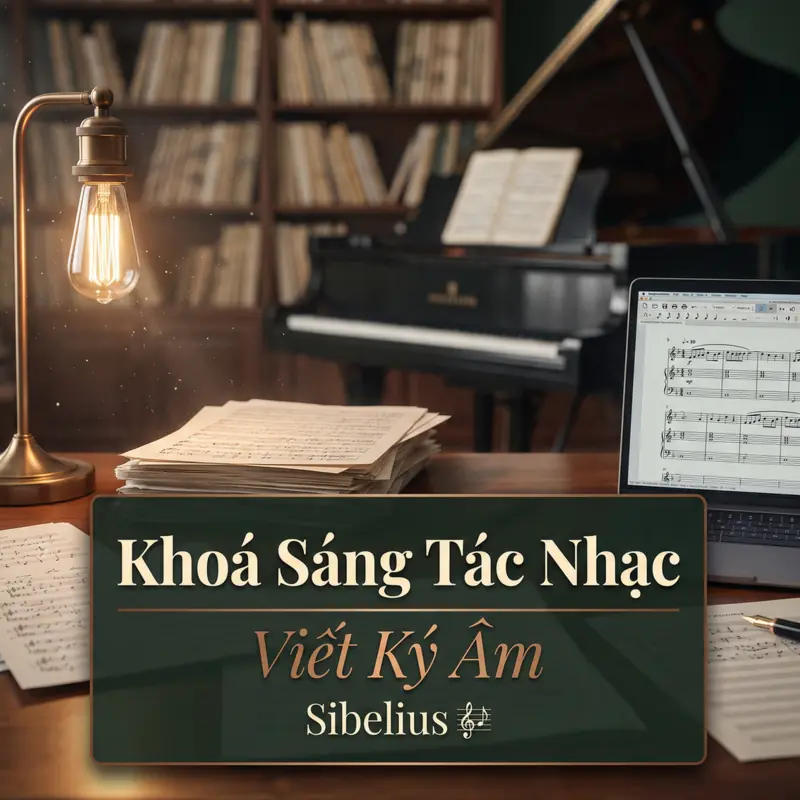 Khoá Sáng Tác Nhạc và Viết Ký Âm trên Sibelius
